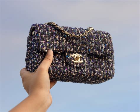 chanel tweed tas|types of chanel tweed.